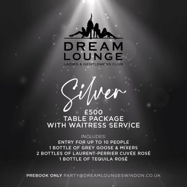 Dream Lounge - Silver Gentleman's Club Package