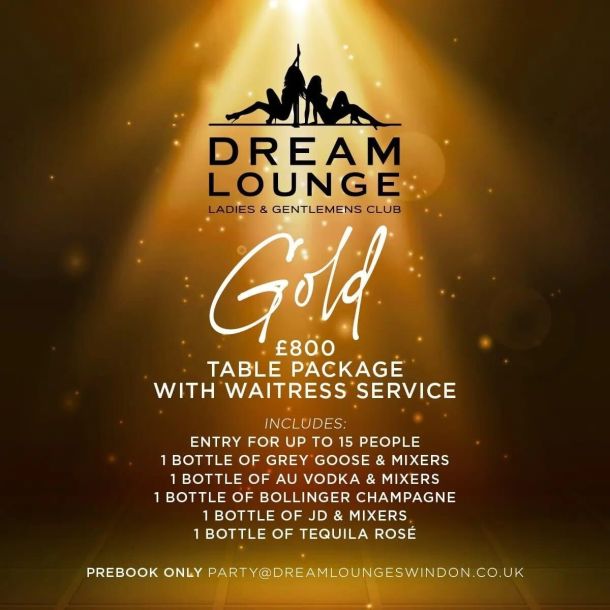 Dream Lounge - Gold Package